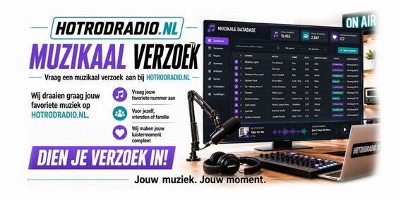 HotrodRadio verzoekjes pagina: